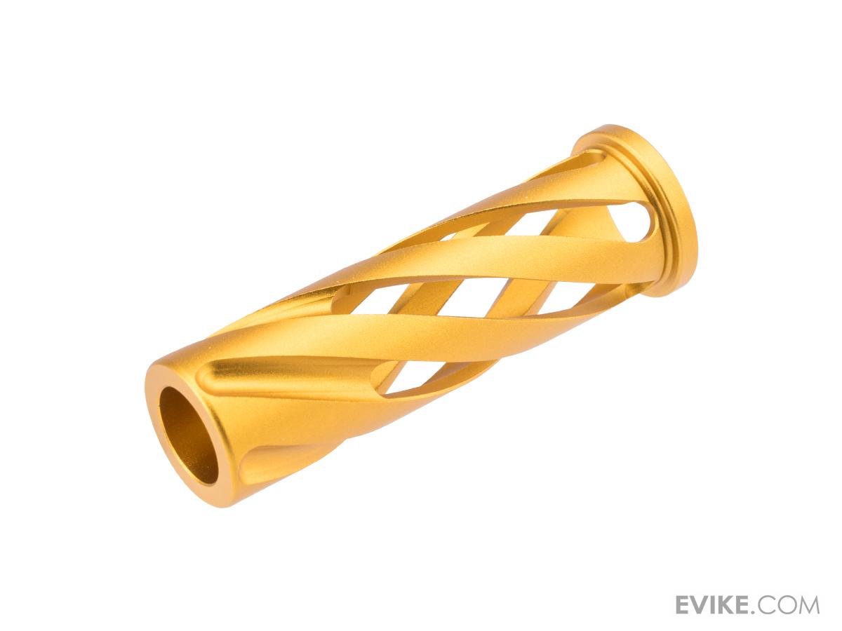 Dr. Black Aluminum Spiral Long Recoil Spring Guide Rod Plug for Tokyo Marui Hi-CAPA Gas Blowback Airsoft Pistols