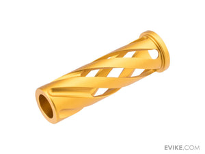 Dr. Black Aluminum Spiral Long Recoil Spring Guide Rod Plug for Tokyo Marui Hi-CAPA Gas Blowback Airsoft Pistols