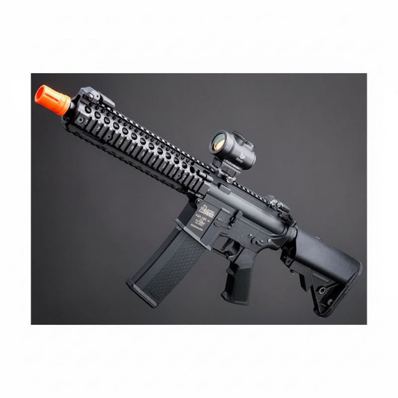 EMG x Daniel Defense MK18 SA-C19 CORE Gen. 2 Airsoft AEG Rifle - Specna Arms w/ HAL MOSFET (Color: Black)