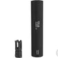 Madbull Gemtech G5 QD Mock Suppressor Barrel Extension with Flashhider (Color: Black)