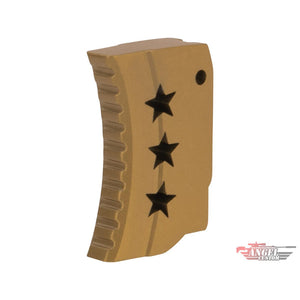 Angel Custom CNC "Tri-StaR" Stainless Steel Trigger for Tokyo Marui Hi-Capa Airsoft Pistols