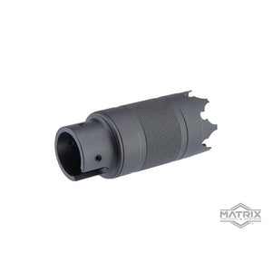 Matrix Blaster Barrel-Mounted Tracer Unit w/ Simulated Muzzle Flash for Airsoft Shotguns 24mm