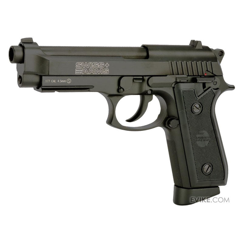 Swiss Arms PT92 Full Metal CO2 Powered Blowback 4.5mm Air Pistol (4.5mm Air Gun)