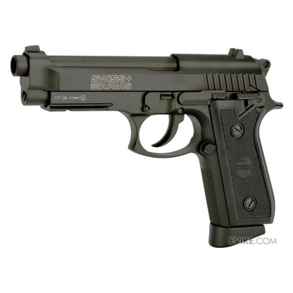 Swiss Arms PT92 Full Metal CO2 Powered Blowback 4.5mm Air Pistol (4.5mm Air Gun)