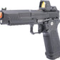 ARCTURUS Vanguard 5" Airsoft Hi-Capa Gas Blowback Pistol (Model: Optics Ready Slide & ARS-1 Red Dot Combo)