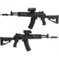 LCT AK LCK-12 Stamped Steel Airsoft AEG w/ Side-Folding Stock Tube (Model: Standard AEG w/ GATE Aster)