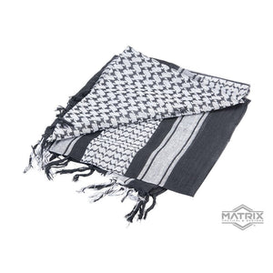 Matrix Woven Coalition Desert Shemagh / Scarves (Color: Black)