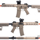 Matrix "Calico Jack" Polymer M4 Airsoft AEG Rifle w/ M-LOK Handguard & MOSFET (Model: SBR / M4 Stock / Tan / 350 FPS)