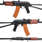 Softair Licensed Kalashnikov Full Metal AKS74U Airsoft AEG with Real Wood Furniture