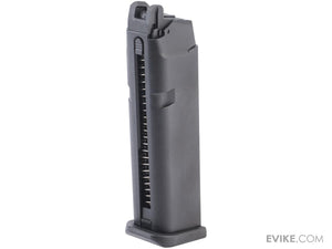 Golden Eagle 24 Round Magazine for Elite Force GLOCK 17 Series Gas Blowback Airsoft Pistols (Model: Green Gas)