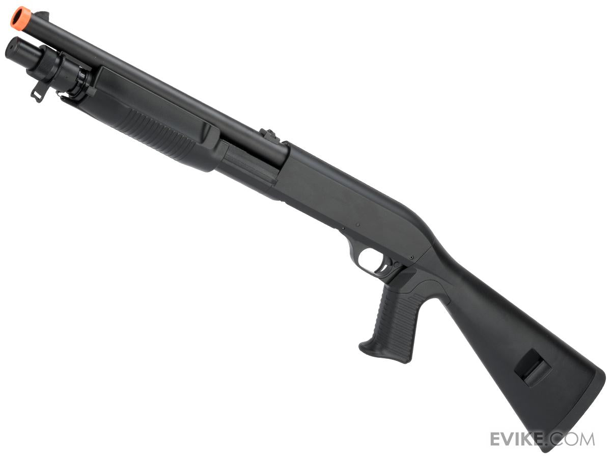 CYMA Sport M3 3-Round Burst Multi-Shot Shell Loading Shotgun (Model: Full Stock CQB)