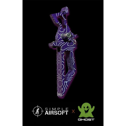 Simple Airsoft X Ghost Gen 3 CNC Adjustable Speed Trigger M4/M16 - Style 2 Damascus