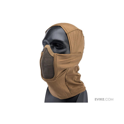Specna Arms Balaclava w/ Mesh Mouth Protector (Color: Tan)