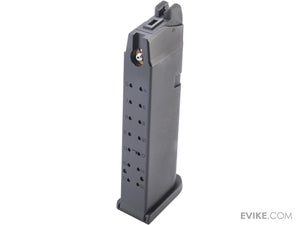 Golden Eagle 24 Round Magazine for Elite Force GLOCK 17 Series Gas Blowback Airsoft Pistols (Model: Green Gas)