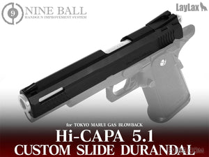 Laylax / Nine Ball Custom Slide Durandal for Hi-CAPA 5.1 Gas Blowback Airsoft Pistols