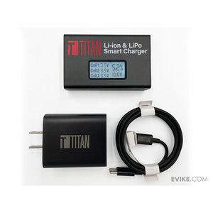 Titan Power Digital Charger for LiPo AEG Batteries (Model: USB-C Charger)