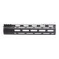 CYMA Lite Free Float M-LOK Rail System for M4/M16 Series Airsoft AEG Rifles (Size: 9.75" / Black)