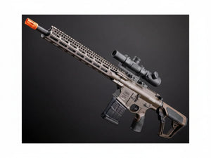 EMG x Daniel Defense DD5 Airsoft AEG Rifle - CYMA w/ Platinum Gearbox & Kestrel V2 MOSFET (Color: Flat Dark Earth / V3)