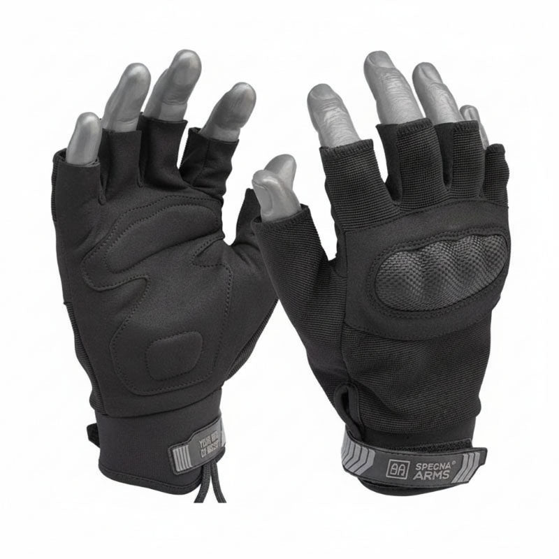Specna Arms Armored Claw Half-Finger Shield Cut Tactical Gloves