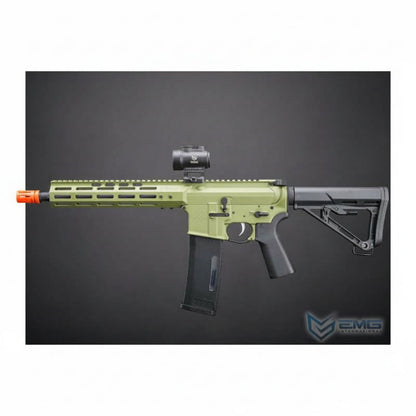 EMG x Noveske Chainsaw M4 Airsoft AEG Rifle w/ Artemis Gearbox & E-Shooter Kestrel ETU (Color: Bazooka Green / 10.5" Barrel)