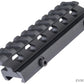 Aim Sports 10 Slot Picatinny Riser Mount