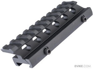 Aim Sports 10 Slot Picatinny Riser Mount