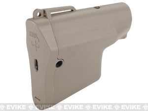 EMG Helios x TROY Battle Ax Retractable Stock for Airsoft M4 Buffer Tubes
