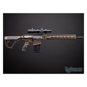 EMG x Daniel Defense DD5 Airsoft AEG Rifle - CYMA w/ Platinum Gearbox & Kestrel V2 MOSFET (Color: Flat Dark Earth / V3)