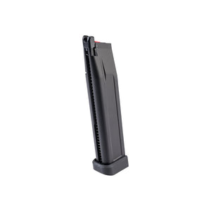 AW Custom 40rd Green Gas Extended Magazine for HI-CAPA Gas Blowback Airsoft Pistols (Color: Black)