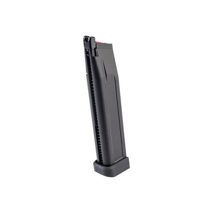 AW Custom 40rd Green Gas Extended Magazine for HI-CAPA Gas Blowback Airsoft Pistols (Color: Black)