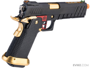 AW Custom "Ace Competitor" Hi-CAPA Gas Blowback Airsoft Pistol (Package: Red / Green Gas / Gun Only)