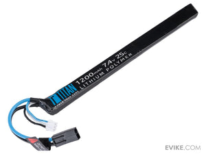 Titan Power 7.4v 25C AK Stick Type LiPo Battery (Connector: Small Tamiya / 1200mAh)