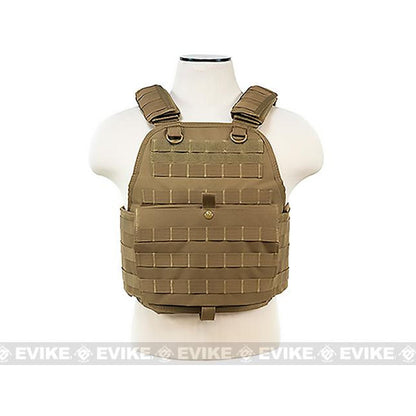 VISM / NcStar Tactical Plate Carrier (Color: Black)