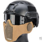 Matrix Carbon Striker Mesh Mask w/ Integrated Mesh Ear Protection