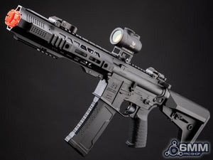 6mmProShop SAI Licensed GRY AR-15 Airsoft AEG Rifle (Color: Black / 6.5" / Gun Only)
