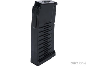 LCT Polymer Mid-Cap Magazine for AS-VAL/VSS/SR-3M Airsoft AEG (Color: Black / 100rd)