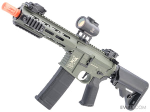 Delta Armory Charlie Series Polymer M4 Airsoft AEG Rifle w/ Battery and Charger (Model: 8" Charlie M-LOK / OD Green)