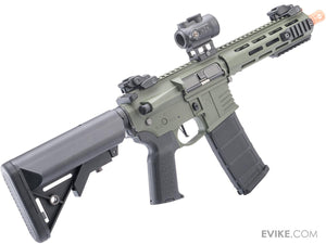 Delta Armory Charlie Series Polymer M4 Airsoft AEG Rifle w/ Battery and Charger (Model: 8" Charlie M-LOK / OD Green)