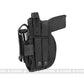 Avengers MOLLE Tactical Pistol Holster (Color: Black)