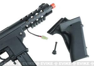 Echo1 General Assault Tool (GAT) Airsoft AEG Sub Machine Gun (Color: Black)