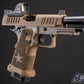6mmProShop x Staccato C2 Compact 2011 Gas Blowback T8 Airsoft Pistol (Color: Tan / Green Gas / Gun Only)