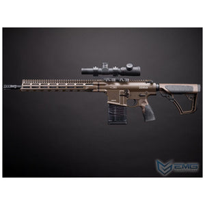 EMG x Daniel Defense DD5 Airsoft AEG Rifle - CYMA w/ Platinum Gearbox & Kestrel V2 MOSFET (Color: Flat Dark Earth / V3)