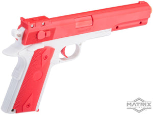 Avengers Vigor Series 1911 Polymer Airsoft Spring Pistol (Color: Red & White)