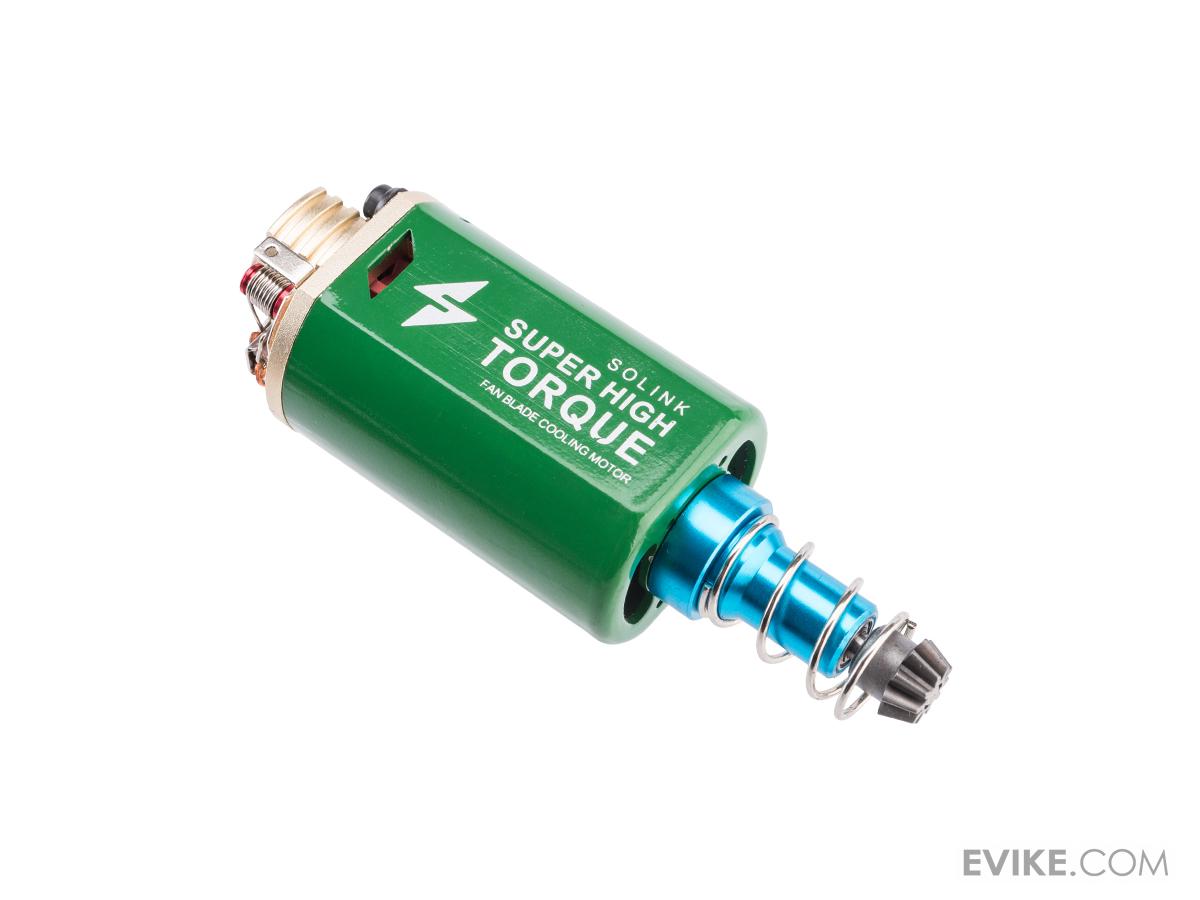 Solink Motor 480PA Super High Torque Motor for Airsoft AEG Rifles (Model: 36K RPM / Long Type)