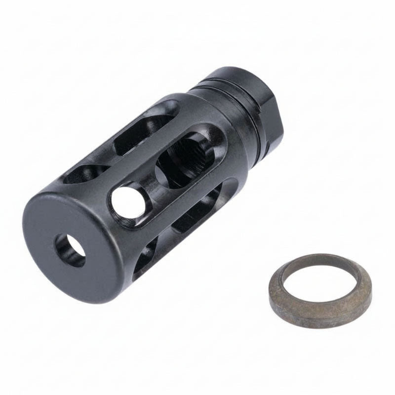 5KU 14mm Negative Breacher Muzzle Break for Airsoft Rifles