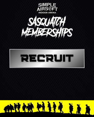 Sasquatch Recruit Membership