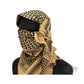 Matrix Woven Coalition Desert Shemagh / Scarves (Color: Black)