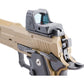 ARCTURUS Vanguard 4.3" Airsoft Hi-Capa Gas Blowback Pistol: Optics Ready Slide & Red Dot Combo