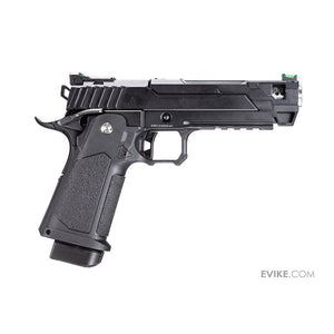ARCTURUS Osprey 5" Split Optics Ready Slide Airsoft Hi-Capa Gas Blowback Pistol (Model: Standard Slide)