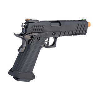 AW Custom Full Auto "Ace Competitor" Hi-CAPA Gas Blowback Airsoft Pistol (Black)